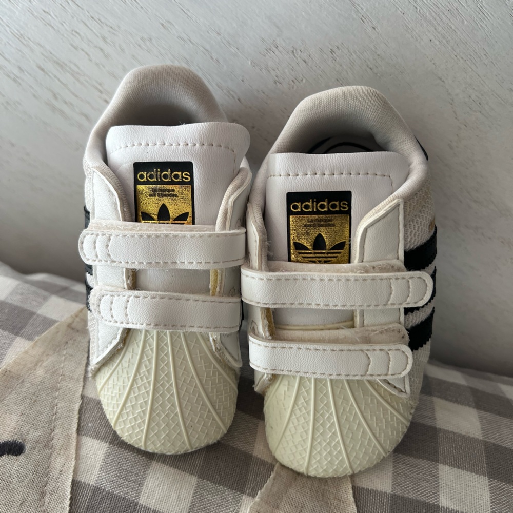 adidas Superstar Ortholite baby shoes sz 19